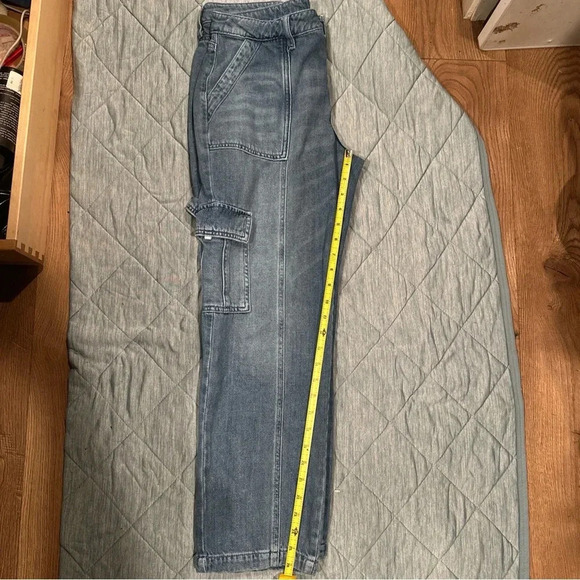 Hidden Cargo Jeans in Blue - Picture 9 of 12